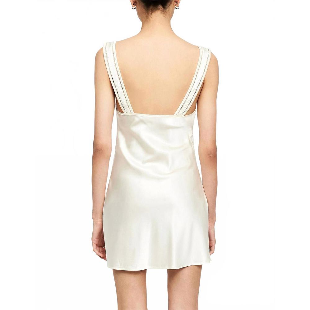 NEW LIONESS bel air lace mini dress in ivory - Picture 4 of 5